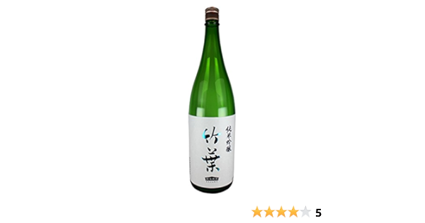Amazon Co Jp 竹葉 純米吟醸 1800ml 数馬酒造 食品 飲料 お酒