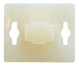 防鳥ネット用固定具 接着用(白)100個入