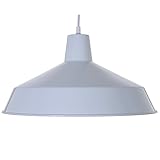 Monument 671588 Traditional Pendant Fixture With 48 In. Cord, White, 16 X 8 In. [並行輸入品]