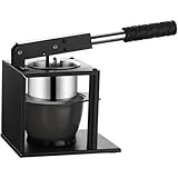 手動ジューサー ジュース絞り器 ハンドプレッシャーシトラスジューサー ステンレス鋼手動野菜充填絞り器 フレッシュジュース絞り器 レモンジューサー 家庭用キッチンツール