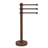 Allied真鍮洗面化粧台トップ3スイングアームゲストタオルバーに点線アクセント 973D-ABZ 1