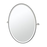 Gatco 4639 FLG Glam Framed Large Ovalミラー、クローム 4649FLG 1