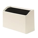 ゴミ箱 おしゃれ 卓上 2L 袋が見えないゴミ箱 スリム 小さめ ミニ キッチン 洗面台 ごみ箱 トラッシュカン (ベージュ, 2L)