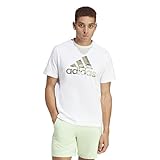 [アディダス] 半袖 Tシャツ カモ バッジ オブ スポーツ グラフィック半袖Tシャツ KNC76 メンズ ホワイト(IN6472) J/L