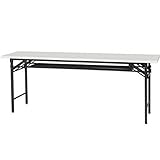 アイリスオーヤマ 会議テーブル 幅180×奥行45×高さ70cm MTN-1845H ホワイト