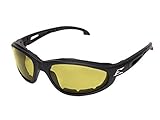 Edge Eyewear Dakura Polarized-Black / Yellow Lens with Gasket [並行輸入品]