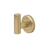 Gatco 4265 Latitude II Robe Hook, Matte Brass [並行輸入品]