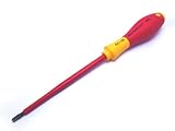 ドイツ製 絶縁ドライバー - マイナス 4.5mm 320N-4.5-125 赤/黄 DAIKITOOL