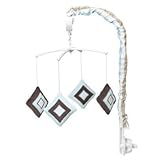 Mod Diamonds Aqua/Chocolate Mobile by Bacati [並行輸入品]