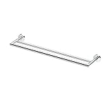 Gatco 4634 Glam 24" Double Towel Bar, Chrome [並行輸入品]