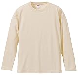 [ユナイテッドアスレ] 5.6オンス 長袖Tシャツ 501001 [メンズ] 019 ナチュラル S