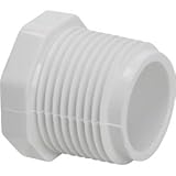 TekSupply WF6712スケジュール40 PVC男性プラグイン - 1.5インチ