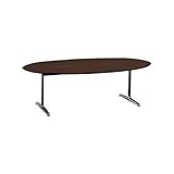 コクヨ(KOKUYO) 楕円形テーブル MT-110シリーズ W2400×D1200×H700mm MT-118WT34