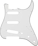 Fender ピックガード Pure Vintage Pickguard, '65 Stratocaster®, 12-Hole Mount, Eggshell, 3-Ply