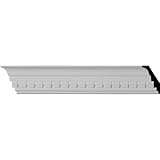 Ekena Millwork MLD03X02X03DE 3-Inch H x 2-Inch P x 3 5/8-Inch F x 94 1/2-Inch L Dentil Crown Mouldin