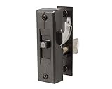 日中製作所 玄関用 面付戸先鎌錠鍵付 ディンプルシリンダータイプ ブロンズ GA-950DX-B