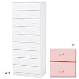 60cm幅 9段 チェスト 「WOOD PRODUCTS」 MCH-6894PI