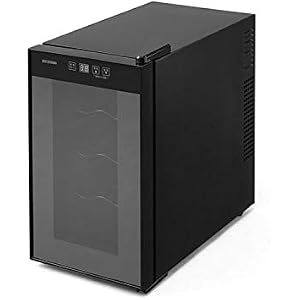 アイリスオーヤマ ペルチェ式ワインセラー 8本 25L ブラック IWC-P081A-B