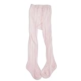 ベビー・赤ちゃん・幼児用 ケーブルニットデザイン エラスチンブレンド タイツ 冬 (6-12ヶ月) (ピンク)
