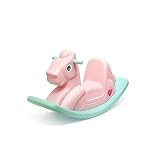 IFAM ベビー振る馬/ホワイトポニー/ピンクポニー 馬 /2color/ロッキング/幼児の身体の発達(海外直送品) (PINK)