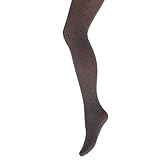 (犬印)INUJIRUSHI マタニティ ラメドット柄ナイロンタイツ 50デニール 日本製(CGY-チャコール、M-L)