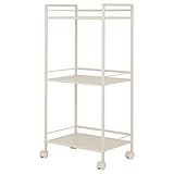 パンチングワゴン3段45W 収納ラック ファイルラック ブックラック オープンラック スチールラック ラック ファイルワゴン デスクワゴン サイドワゴン サイドチェスト ブックワゴン 収納ワゴン オフィスワゴン 本収納 書類収納 ファイル収