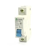 uxcell 安全ブレーカ　サーキットブレーカー　35mmDINレールマウント　1極　AC 230-400V 10A