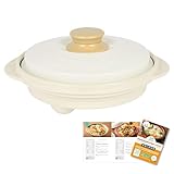 【BRUNO監修】レンジメート プロ バイ ブルーノ RANGEMATE PRO by BRUNO (ホワイト, 丸型)