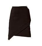 Alfaniプラスサイズ封筒スカート、深いブラック、16 W