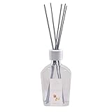 ピーチ金木犀 リードディフューザー ホームフレグランス 190ml（マットシルバー） (マットシルバー)