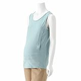 授乳対応マタニティ吸汗速乾タンクトップ　　グリーン　マタニティS