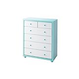 アルファタカバ ベビータンスシリーズ ホイップ 90cm5段 (パステルブルー)