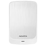 ADATA AHV320-1TU31-CWH (ホワイト) 外付けポータブルHDD TV・レコーダー対応 [USB3.1対応/1TB] HV320シリーズ