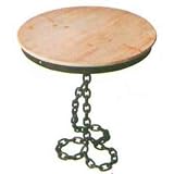 GARDEN　COLLECTION　【81400】　テーブル　φ610×730mm　11kg　木、鉄製