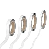 DIFEIUKI 曲線マスキングテープ 4本セット 曲線マステ プラモデル塗装 フィギュア塗装 文具 プラモデル ガンプラ フィギュア モデラー ホビー スジボリ ガイドテープ スジボリ用 3mm/5mm/8mm/10mm