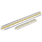 新潟精機:SK 三角スケール快段目盛 15cm TSB-15KD 型式:TSB-15KD