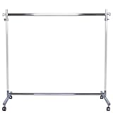 美ｄ生活工房 業務用 ホワイトクロームハンガーラック 耐荷重200kg 組立不要 プロF1200