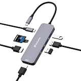 バーベイタム(Verbatim) PD急速充電対応 USB Type-Cハブ 8 in 1 最大85W USB Power Delivery 対応 USB-Cポート 4K出力対応(60Hz) 5GbpsデータHDMI 8K(30Hz) HDMI 4K(30Hz) USB-A 3.0 ×3 SD (3.0) Micro SD (3.0) 32151