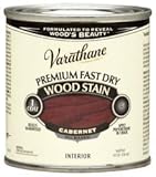 Rust-Oleum 262035 1/2 Pint Varathane Fast Dry Wood Stain, Cabernet [並行輸入品]