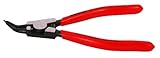 KNIPEX 46 31 A02 SBA External 45-Degree Angled Circlip Snap-Ring Pliers [並行輸入品]