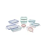 Snapware Total Solutions Glass and Plastic 16 pc Boxed Set by Pyrex