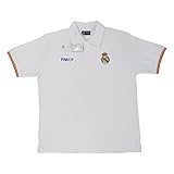 ポロReal Madridバッジ刺繍大人用[ ab3912 ] US サイズ: M カラー: ホワイト