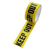 いいものプラス KEEPOUT テープ キープアウトテープ 仮装 コスプレ イベント バリケード (KEEPOUT)