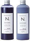 ナプラ napla N. エヌドット カラーシャンプー Pu(パープル) 320mL ＆ トリートメント 300g セット