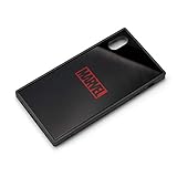 Premium Style iPhone XS Max用 ガラスハイブリッドケース [ロゴ／ブラック] PG-DCS630BK