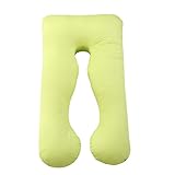 OUNONA 妊娠枕 U字型 多機能 妊婦に最適 抱き枕（緑）