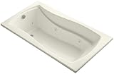KOHLER K-1224-96 Mariposa 5.5-Foot Whirlpool, Biscuit [並行輸入品]
