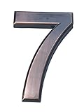 do4u 2パックBronze House &メールボックス数3d Radianメタル番号self-stickメールボックス数をwith反射ブロンズメッキ、ドア、家、メールボックス、ストリートアドレス