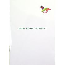 Amazon | 競馬ノート Horse Racing Notebook B6（ホワイト増頁版 