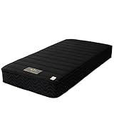 源ベッド(Minamoto Bed) マットレス 夜香ハイグレード2 クイーン 160×195cm レギュラータイプ ブラック 日本製 国産 メッシュ生地 ポケットコイル 抗菌 防ダニ 防臭 コンパクト梱包 P645 Q BK